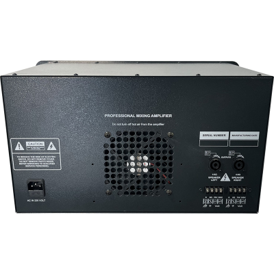 SKM 1000STR 7 KANAL 500W MONO REVERB'LÜ SMPS D CLASS POWER MİKSER AMPLİFİKATÖR - 2