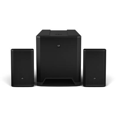 DAVE 18 G4X Compact 2.1 powered PA system