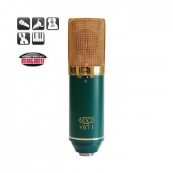 V67i Seçilebilir 2 Kapsüllü Condenser Mikrofon - MXL Microphones