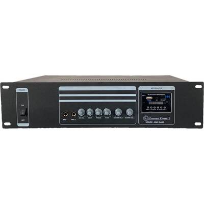 NOT A2250TT 2x250 Watt 2 Çıkışı Hat Trafolu Stereo Mikser Amplifikatör - 1