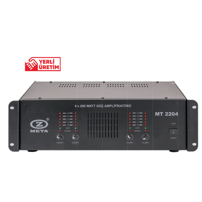 MT 2204 4 KANAL POWER AMPLİFİKATÖR - 1