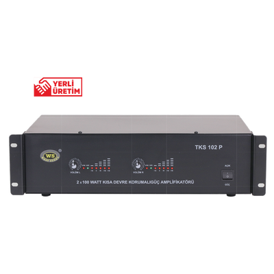 TKS 102 P POWER AMPLİFİKATÖR - 1